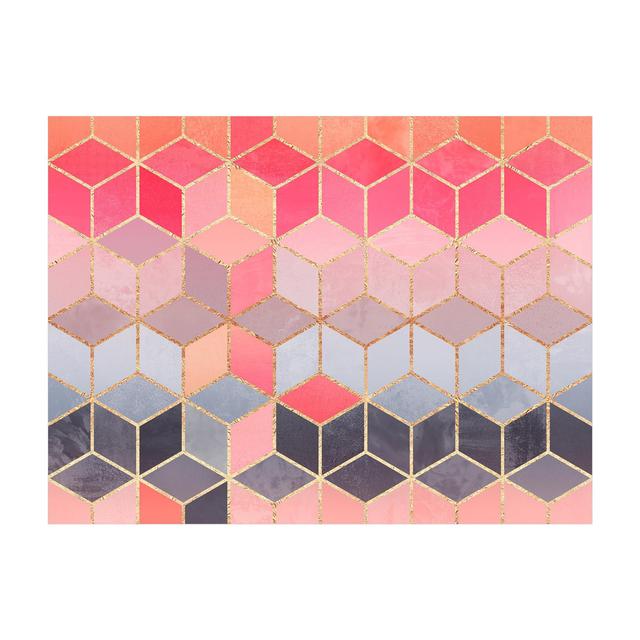 Rectangular Jaddan Geometric Machine Woven Area Rug East Urban Home Rug Size: Rectangle 75 x 100cm on Productcaster.