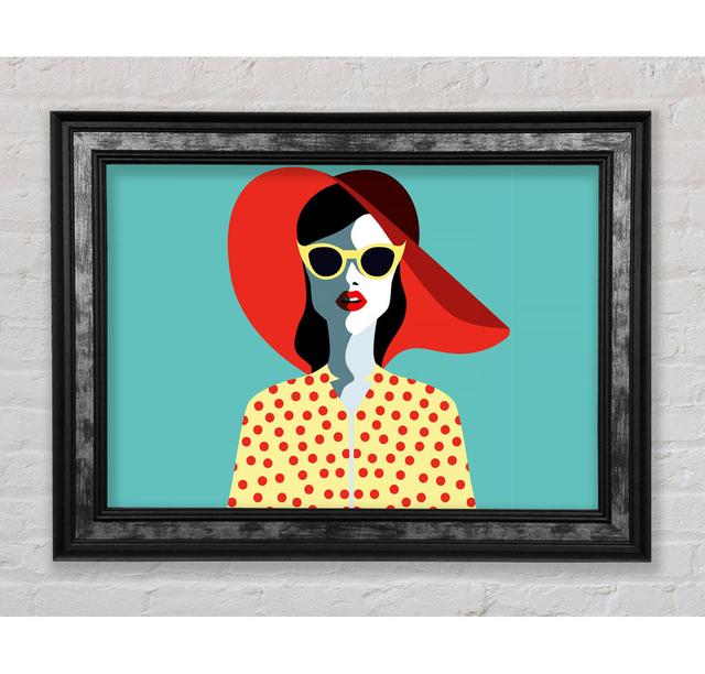 Retro Holiday - Single Picture Frame Art Prints Rosalind Wheeler Size: 21cm H x 42cm W on Productcaster.