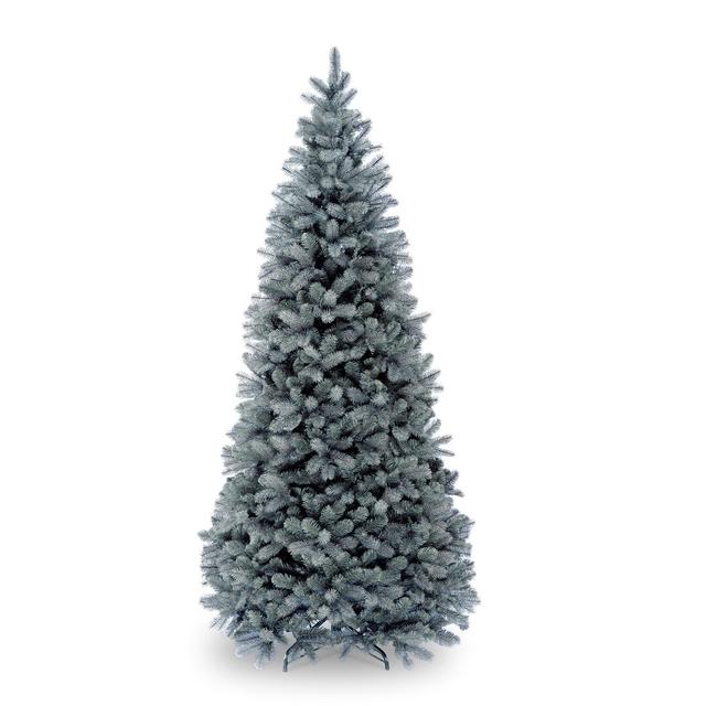 Künstlicher Weihnachtsbaum Grün mit Ständer Downswept Die Saisontruhe Größe: 183 cm H x 97 cm B x 97 cm T on Productcaster.