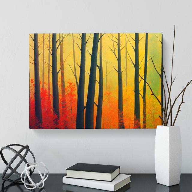 An Extraordinary Autumn Forest Marlow Home Co. Size: 34cm H x 46cm W x 3cm D on Productcaster.