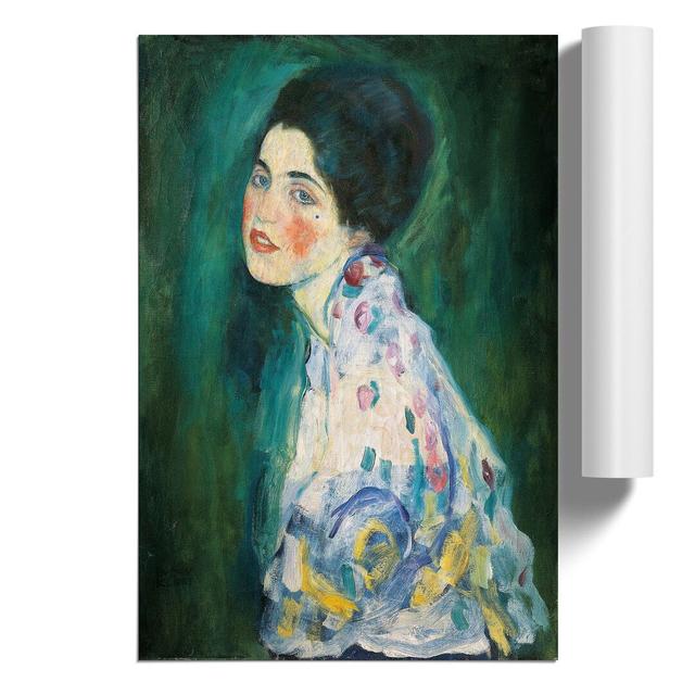 Portrait of a Lady by Gustav Klimt - Unframed Painting East Urban Home Size: 30cm H x 21cm W x 0.1cm D on Productcaster.