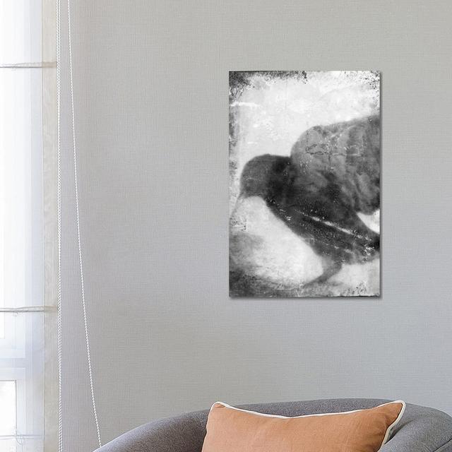 B&W Flight V by Ingrid Blixt - Wrapped Canvas Print ClassicLiving Size: 66cm H x 45.7cm W x 1.9cm D on Productcaster.