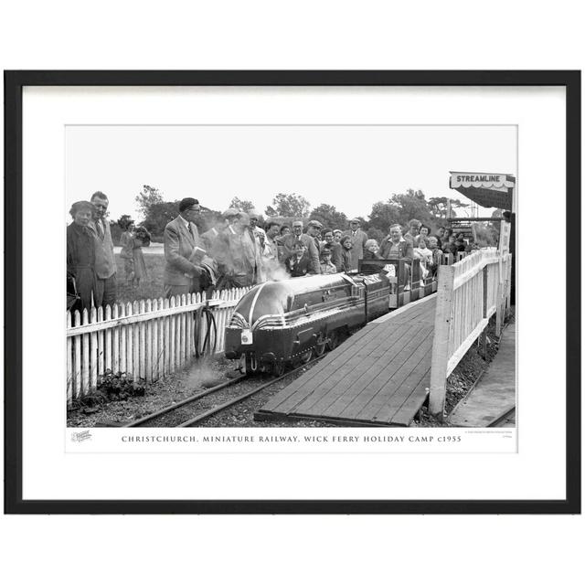 'Christchurch, Miniature Railway, Wick Ferry Holiday Camp C1955' by Francis Frith - Picture Frame Photograph Print on Paper The Francis Frith Collecti on Productcaster.