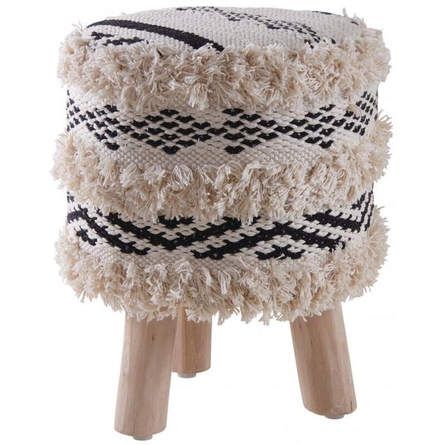 Mathis Cotton Berber Stool World Menagerie on Productcaster.