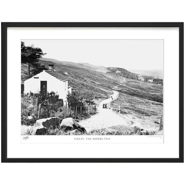 Ilkley, The Moors 1914 - Single Picture Frame Print The Francis Frith Collection Size: 45cm H x 60cm W x 2.3cm D on Productcaster.