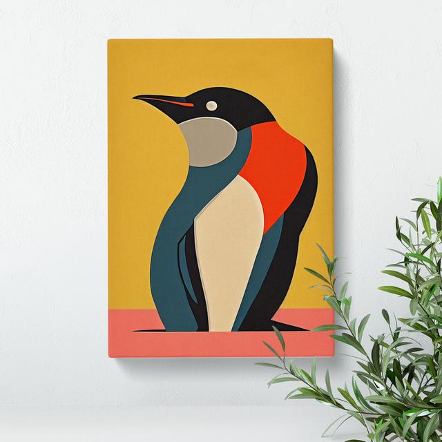 Penguin Abstract No.3 George Oliver Size: 50cm H x 35cm W x 3cm D on Productcaster.