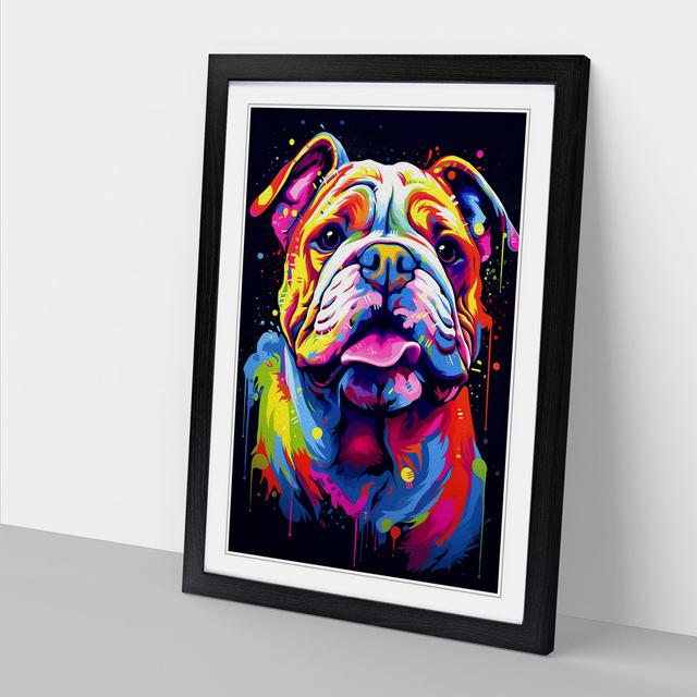 XYZ-FRM-V1223-217 Print Marlow Home Co. Size: 46cm H x 34cm W x 2cm D, Format: Black Framed on Productcaster.