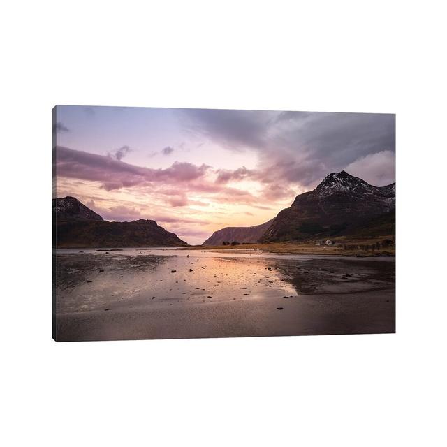 Lofoten Spring by Andreas Stridsberg - Gallery-Wrapped Canvas Giclée on Canvas Union Rustic Size: 66.04cm H x 101.6cm W x 3.81cm D, Format: Wrapped Ca on Productcaster.