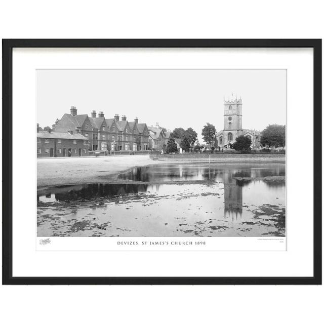 'Devizes, St James's Church 1898' - Picture Frame Photograph Print on Paper The Francis Frith Collection Size: 45cm H x 60cm W x 2.3cm D on Productcaster.