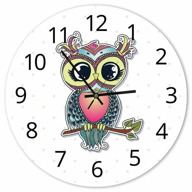 Adalind Silent Wall Clock 17 Stories Size: 80cm H x 80cm W x 3cm D on Productcaster.