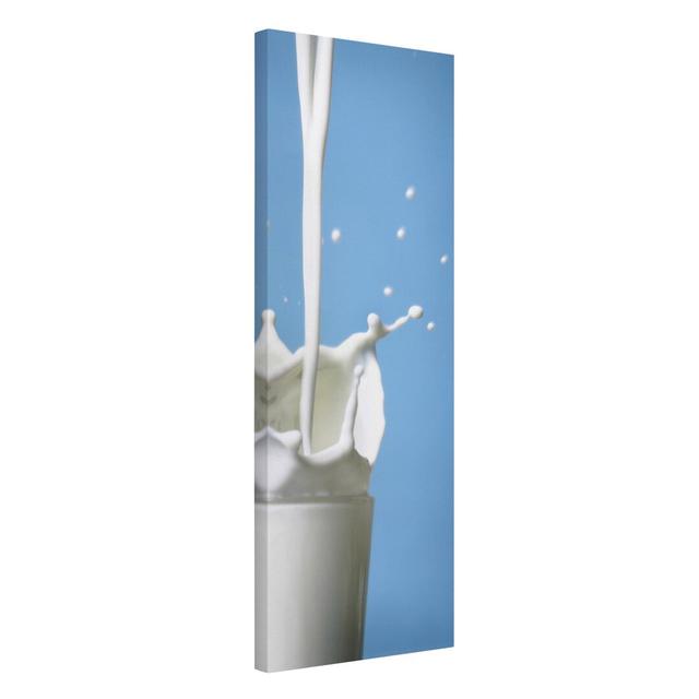 Milk - Photograph Print on Canvas East Urban Home Size: 180cm L x 60cm W on Productcaster.