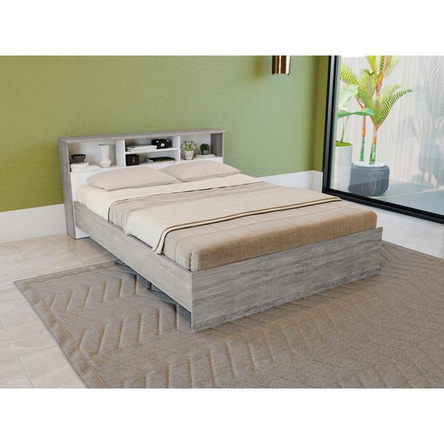 Lorrimor Bed 17 Stories Size: Kingsize (5') on Productcaster.