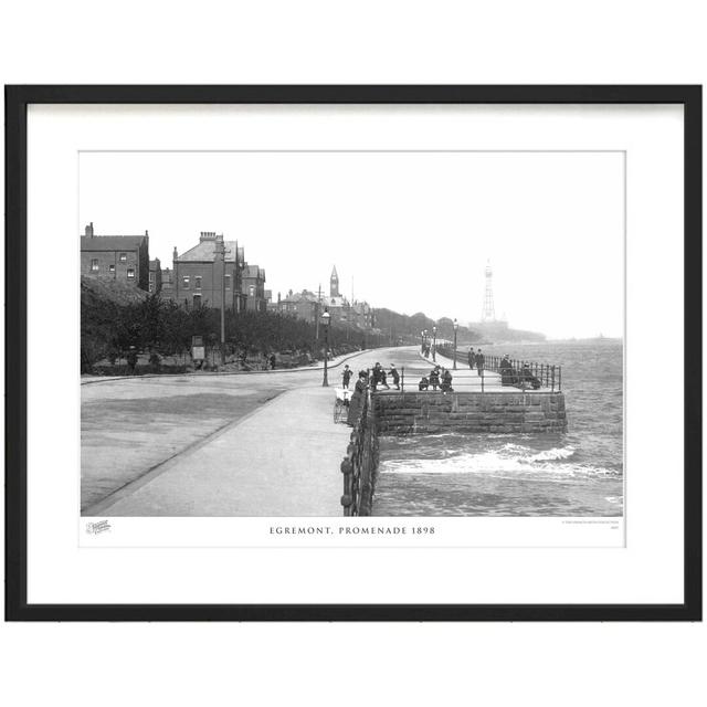 Egremont, Promenade 1898 by Francis Frith - Single Picture Frame Print The Francis Frith Collection Size: 28cm H x 36cm W x 2.3cm D on Productcaster.