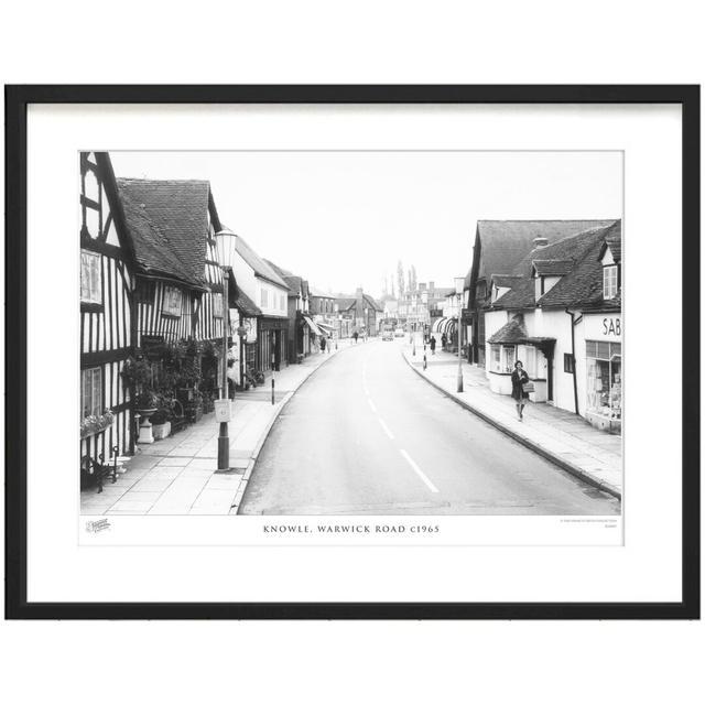 'Knowle, Warwick Road C1965' - Picture Frame Photograph Print on Paper The Francis Frith Collection Size: 60cm H x 80cm W x 2.3cm D on Productcaster.