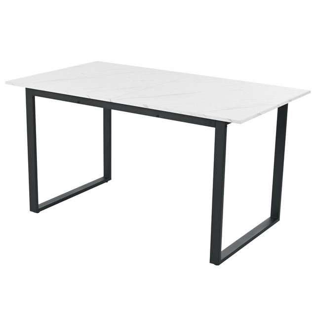 Sinegal 80cm L x 120.4cm W Dining Table Latitude Run on Productcaster.