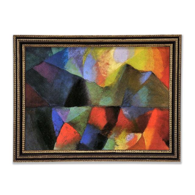 August Macke Colour Framed Print Ivy Bronx Size: 42.1cm H x 59.7cm W x 3cm D on Productcaster.