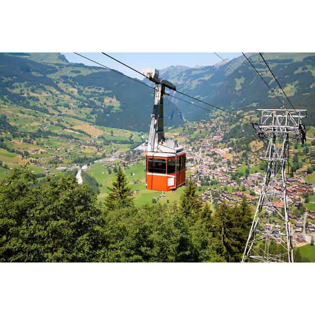 Cable Car In Grindelwald Ebern Designs Size: 30cm H x 46cm W x 3.8cm D on Productcaster.