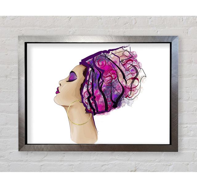 African Tribal Art 30 Framed Print Wall Art Ophelia & Co. Size: 42cm H x 59.7cm W x 3.4cm D, Format: Black Framed Paper on Productcaster.