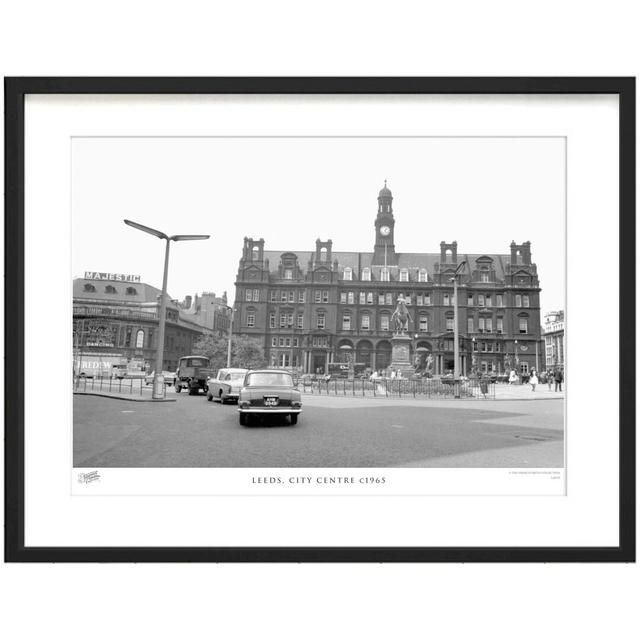 'Leeds, City Centre C1965' - Picture Frame Photograph Print on Paper The Francis Frith Collection Size: 40cm H x 50cm W x 2.3cm D on Productcaster.