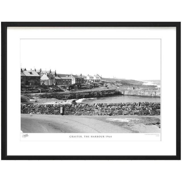 'Craster, the Harbour 1964' - Picture Frame Photograph Print on Paper The Francis Frith Collection Size: 45cm H x 60cm W x 2.3cm D on Productcaster.