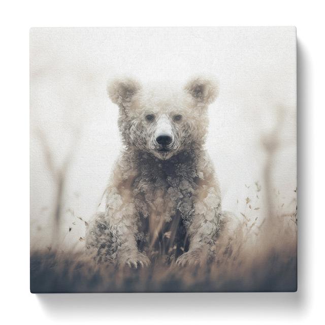 Teddy Bear Double Exposure - No Frame Print Alpen Home on Productcaster.