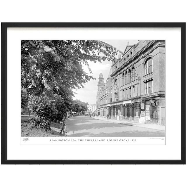 'Leamington Spa, the Theatre and Regent Grove 1922' by Francis Frith - Picture Frame Photograph Print on Paper The Francis Frith Collection Size: 40cm on Productcaster.