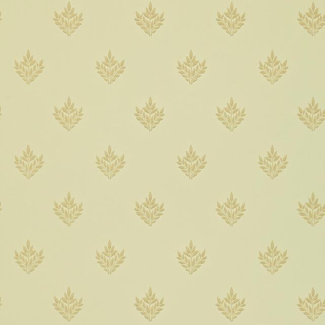 Pearwood 10.05m x 52cm Matte Wallpaper Roll Morris & Co Colour: Yellow on Productcaster.