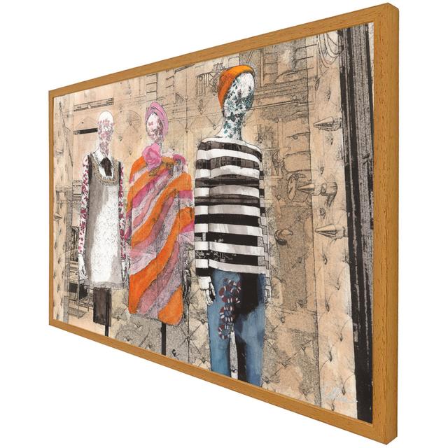 Single Picture Frame Art Prints Rosdorf Park Size: 31cm H x 41cm W x 4cm D, Frame Option: Oak on Productcaster.