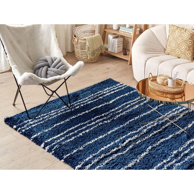 Azzouz Blue Rug Ivy Bronx Rug Size: Rectangle 160 x 230cm on Productcaster.