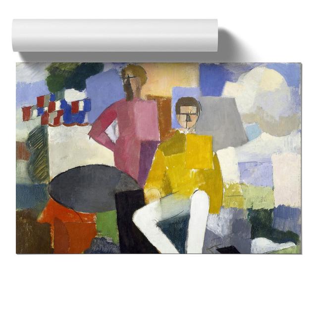 The Fourteenth Of July by Roger De La Fresnaye - No Frame Painting East Urban Home Size: 30cm H x 42cm W x 0.1cm D on Productcaster.