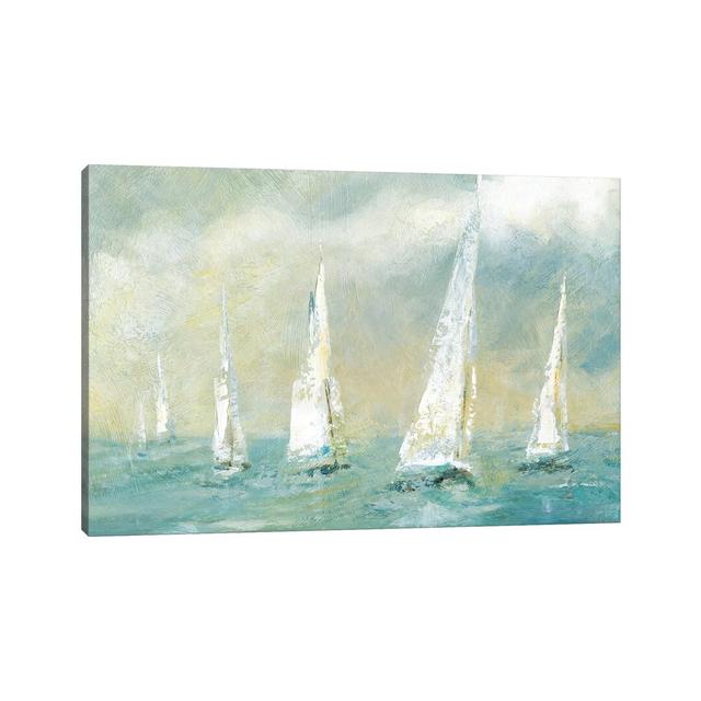 Ocean Breeze by Carol Robinson - Painting on Canvas Ebern Designs Format: Wrapped Canvas, Size: 66.04cm H x 101.6cm W x 1.91cm D on Productcaster.