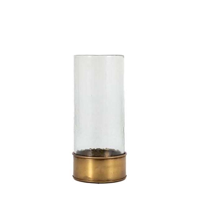 Postel Bronze Table Vase Fairmont Park Size: 25cm H x 10cm W x 10cm D on Productcaster.