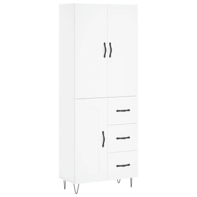 Highboard Vidaxl 69,5 x 34 cm LoftDesigns Farbe: Weiß on Productcaster.