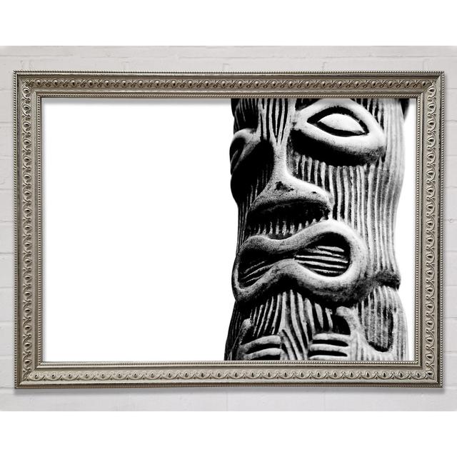 Tree Carving - Single Picture Frame Art Prints Bright Star Size: 59.7cm H x 84.1cm W on Productcaster.