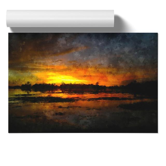 Sunset View Vol.3 - Unframed Graphic Art East Urban Home Size: 21cm H x 30cm W x 0.1cm D on Productcaster.