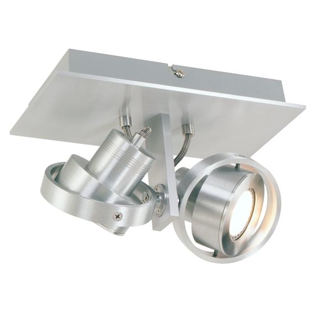 Fosse 2 Light Semi Flush Mount Ceiling Light Brayden Studio on Productcaster.