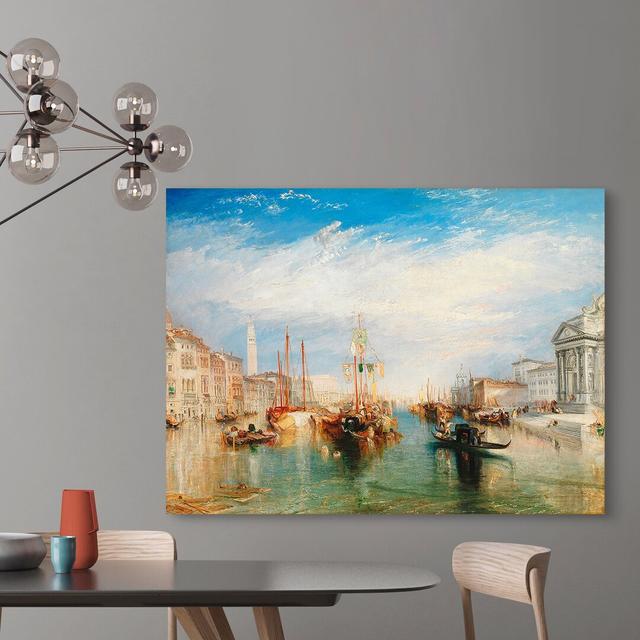 Leinwandbild Venedig vom Portal Madonna della Salute von William Turner Rosalind Wheeler Größe: 70 cm H x 100 cm B x 4 cm T on Productcaster.