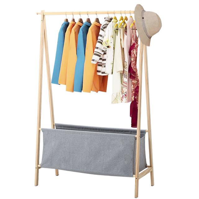 Tigner 100cm Adjustable Clothing Rack Rebrilliant on Productcaster.