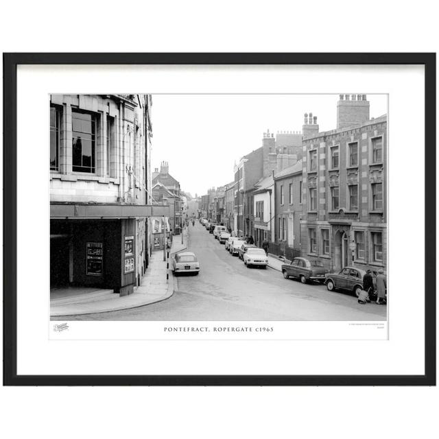 Pontefract, Ropergate C1965 - Single Picture Frame Print The Francis Frith Collection Size: 40cm H x 50cm W x 2.3cm D on Productcaster.