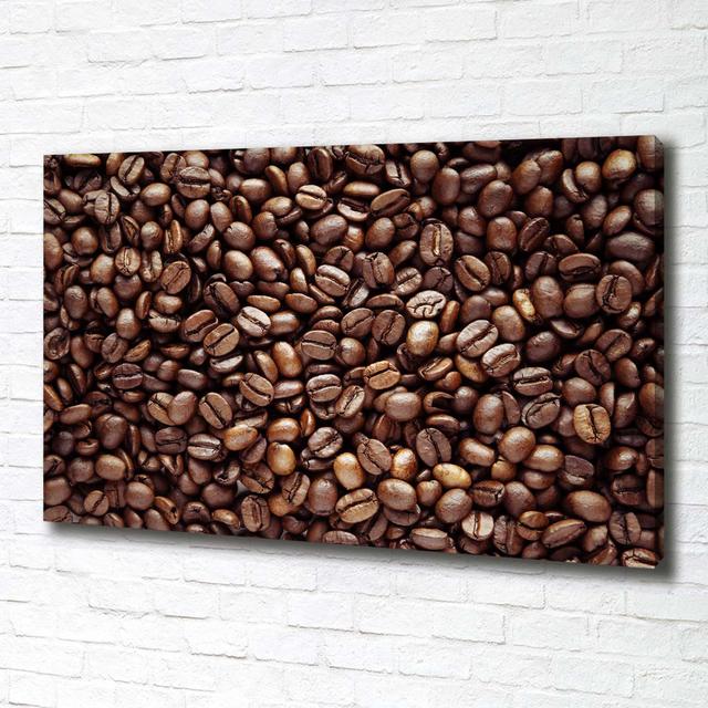 Coffee Beans - Wrapped Canvas Photograph Brayden Studio on Productcaster.