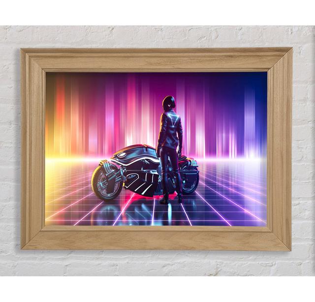 Ready To Get On The Bike - Print Bright Star Size: 21cm H x 42cm W x 8cm D on Productcaster.