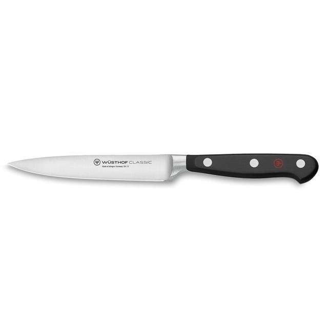 Spezialmesser Classic Wüsthof Grifffarbe: Schwarz, Klingenlänge: 12 cm on Productcaster.