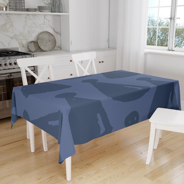 Geometric Graduation Tablecloth East Urban Home on Productcaster.