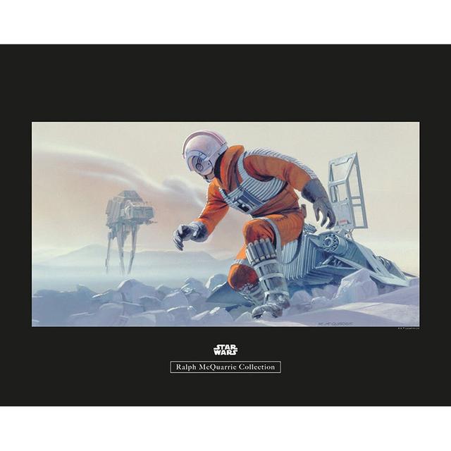 Poster Star Wars Rmq Hoth Battle Pilot Star Wars Maße: 40 cm H x 50 cm B x 0,1 cm T on Productcaster.