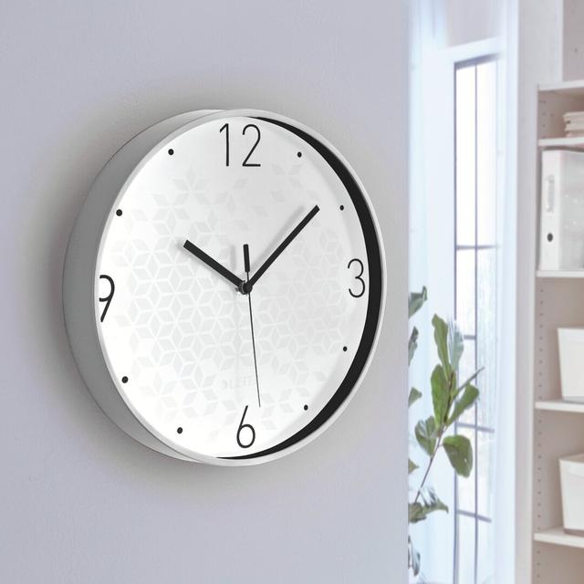 Wall Clock Leitz Colour: White on Productcaster.