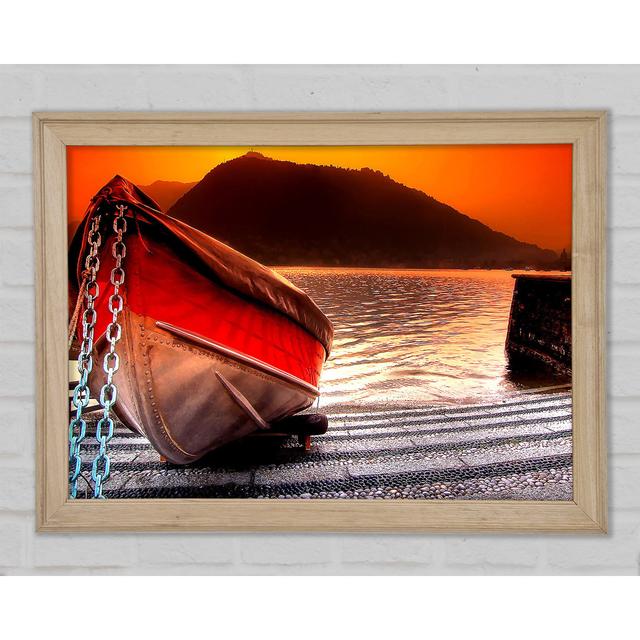 Stunning Paradise Fishing Boat - Single Picture Frame Art Prints Longshore Tides Size: 84.1cm H x 118.9cm W x 1.5cm D on Productcaster.