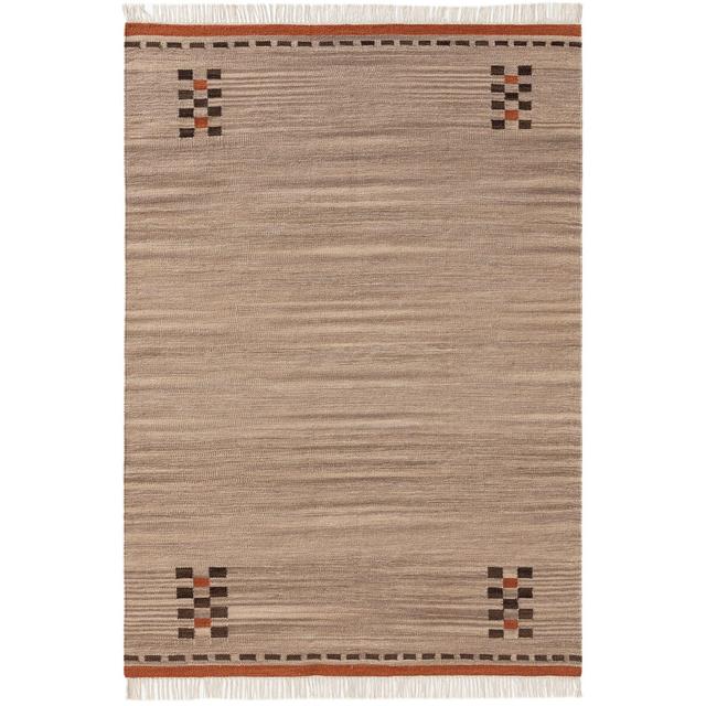 Hand Loomed Beige Rug benuta Rug Size: Rectangle 200 x 300cm on Productcaster.