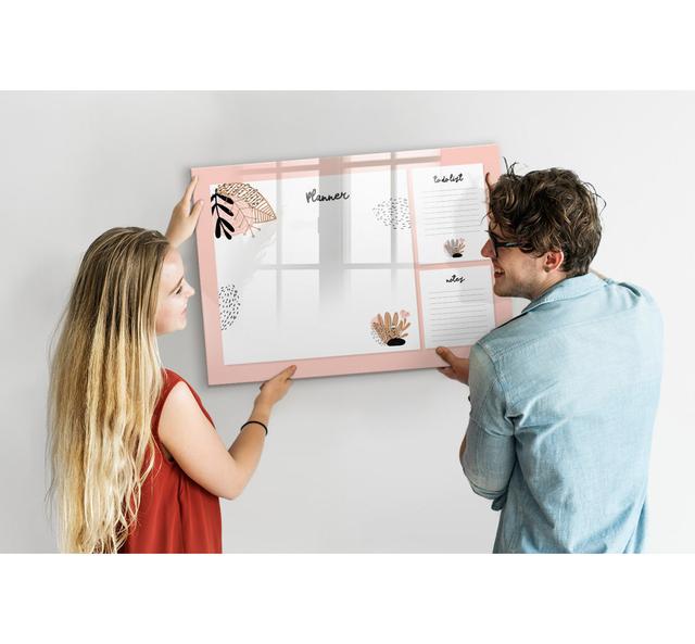 Magnetic Glass Dry Erase Board East Urban Home on Productcaster.