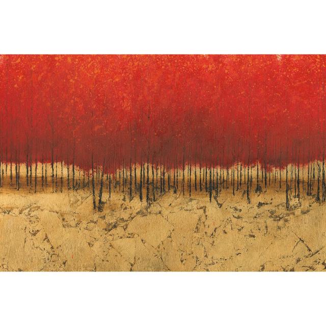 Trees III by James Wiens - Wrapped Canvas Painting Marlow Home Co. Size: 81cm H x 122cm W on Productcaster.