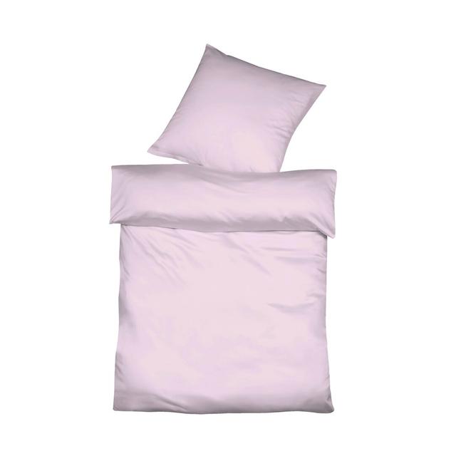 Halbleinen Provence Reversible Duvet Cover Set Fleuresse Size: Single - 1 Pillowcase (80 x 80 cm), Colour: Lavendel on Productcaster.